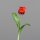 Tulpe PU, 33 cm, red, 24/192