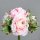 Päonien-Bouquet, 20 cm, rosee, 12/72,