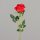 Rose, 70 cm, red, 24/144