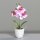 Orchidee, 25 cm, pink-white, 12/72