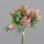 Bouquet mit Disteln, 35 cm, pink, 24/96