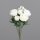 Rosen Mix Bouquet, 34 cm, cream, 12/72