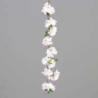Kirschblüten Girlande,129 cm,rosee, 6/48