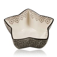 MODERN TRADITION ceramic star bowl