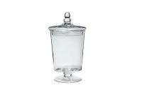 Glas/Vase mit Deckel - STORAGE
